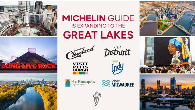 Michelin Guide American Great Lakes Edition will be released in 2027 and include Cleveland, Detroit, Indianapolis, Milwaukee, Minneapolis, and Pittsburgh.